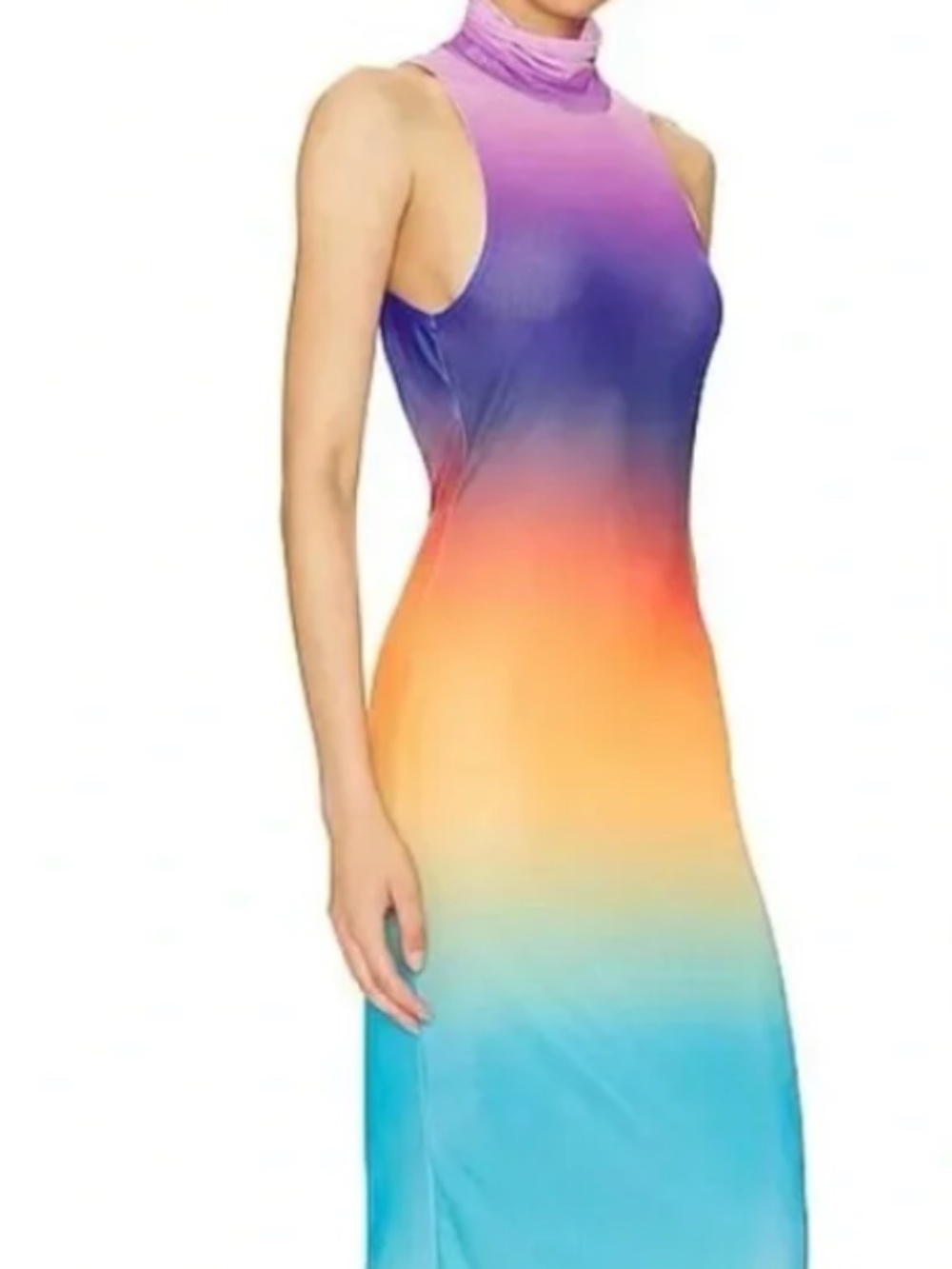 AFRM Colorful Bodycon Dress